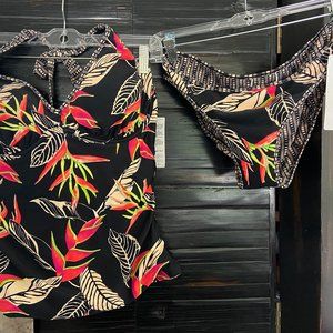 Athleta Tankini with reversible bikini bottoms. New with tags